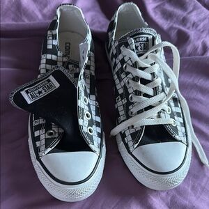 Converse Monochrome sudoku Sneakers